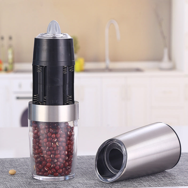 skorter | Automatic Electric Gravity Induction Salt and Pepper Mill