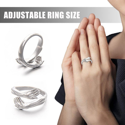 Skorter | 2022 New Couple Hug Ring Romantic Gift - For Friends Mother Sister Girlfriend