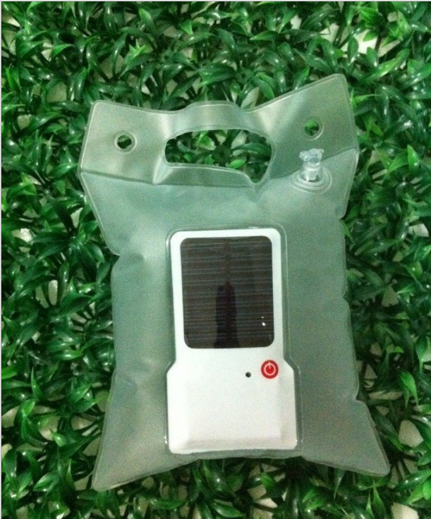 Skorter | Solar lamp in transparent bag – Energy-saving LED lamp for garden and outdoor use