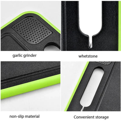 Skorter | Dubbelsidig skärbräda med integrerad upptiningsplatta