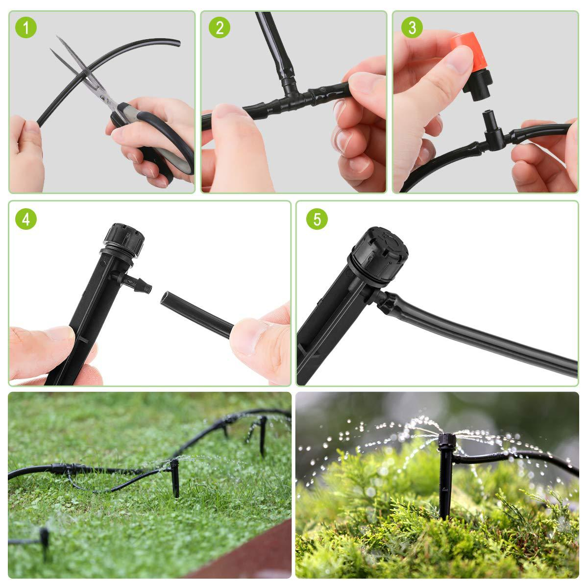 Skorter | Automatic Irrigation System Set – Drip Irrigation for Garden Plants