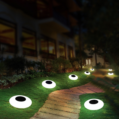 Skorter | Solar Garden Lights Eye Design – LED Outdoor Lighting for Garden & Terrace, weatherproof