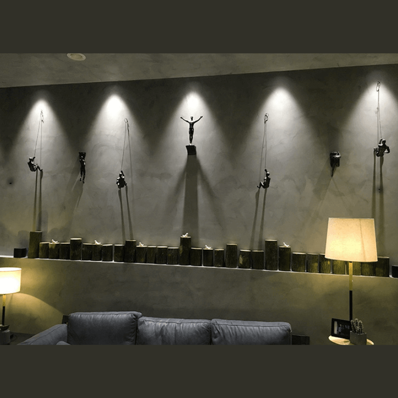 Skorter | Climbing Man Wall Art Set of 3