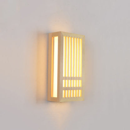 Skorter | ShizuLight | Japanese Wooden LED Wall Lamp – Minimalist Zen-Inspired Lighting