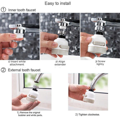 skorter | 360 Degree Rotatable Water-Saving Faucet