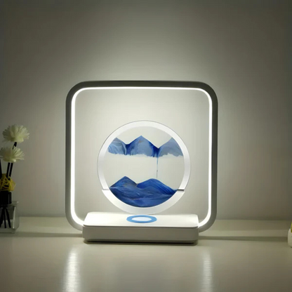 Skorter | SandAura | 3D LED Night Lamp with Flowing Sand Art