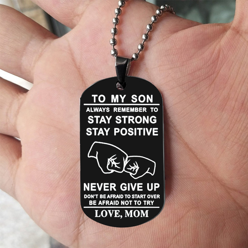 Skorter | English Alphabet Stainless Steel Necklace