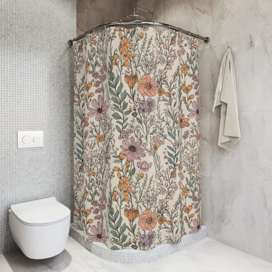 Skorter | Flourish Bloom Shower Curtain