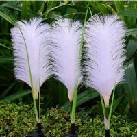 Skorter | Decorative Rattan Garden Lighting – Solar Lamp in Grass Design for Outdoor Use