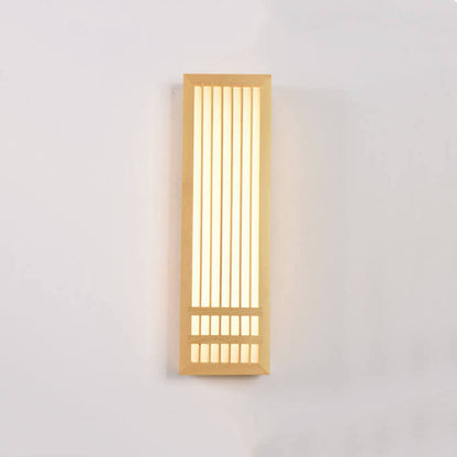 Skorter | ShizuLight | Japanese Wooden LED Wall Lamp – Minimalist Zen-Inspired Lighting