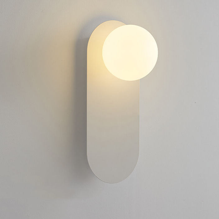Skorter | Nordic wall lamp with glass ring base, 1-light