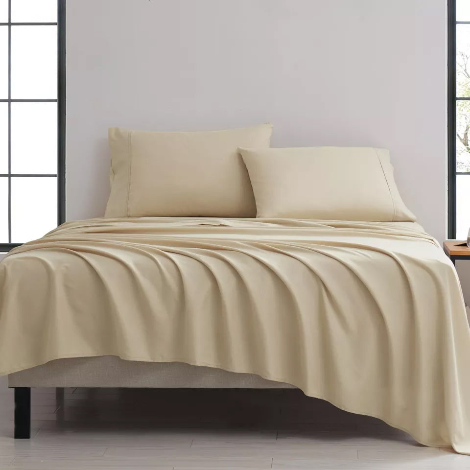 Skorter | 4-Piece: Kathy Ireland Twill Weave Luxury Bedding Set