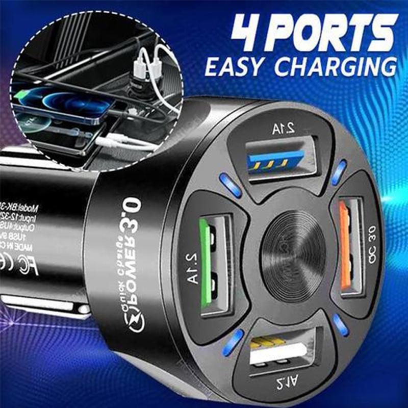 Skorter | 4-IN-1 Fast Charging Connector for Car