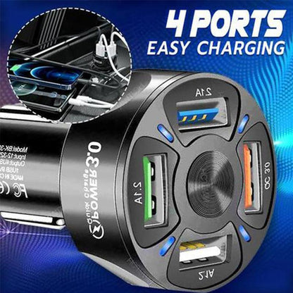 Skorter | 4-IN-1 Fast Charging Connector for Car