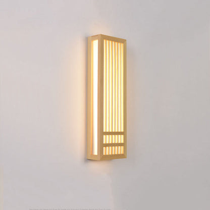 Skorter | ShizuLight | Japanese Wooden LED Wall Lamp – Minimalist Zen-Inspired Lighting
