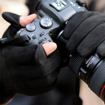 Skorter | Cold-resistant suede gloves