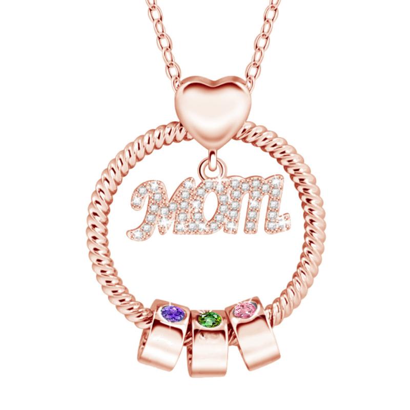 Skorter | Birthstone necklace for the mother
