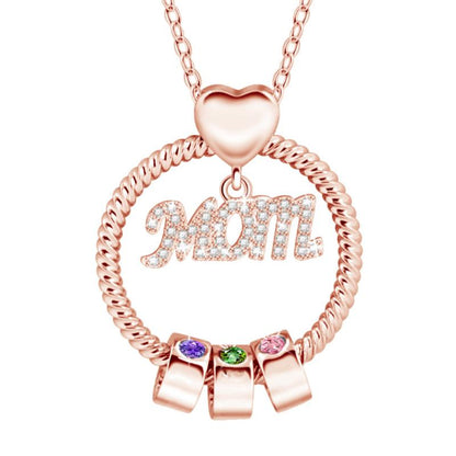 Skorter | Birthstone necklace for the mother