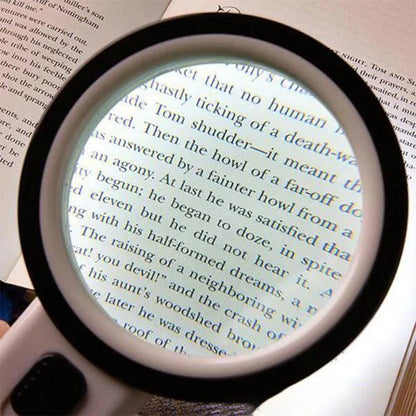 Skorter | 30x optical magnifying glass with LED light