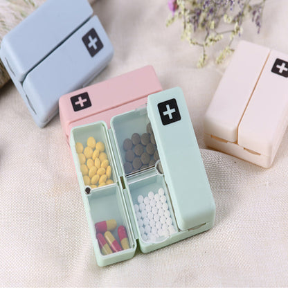 Skorter | 7 Compartments Portable Medication Organizer