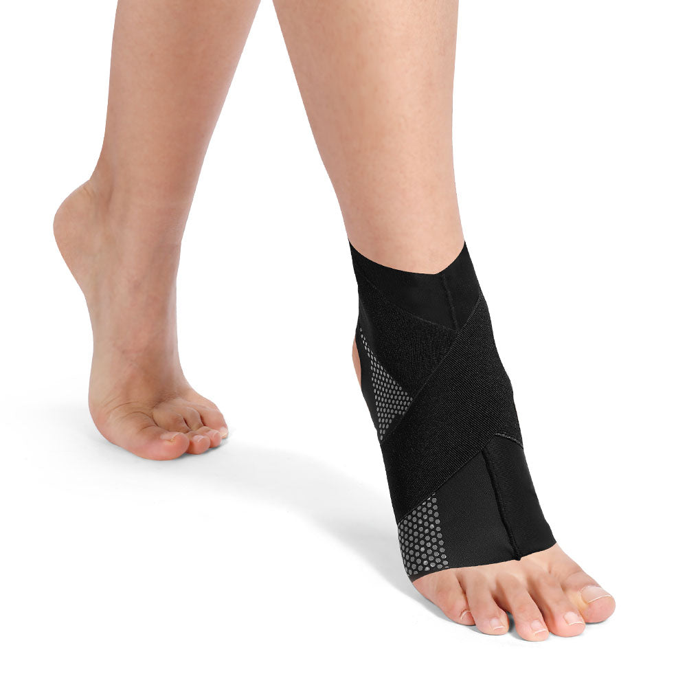 Skorter | Adjustable Ankle Compression Sleeve Ankle Brace Care 2-Pack