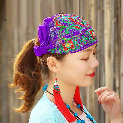 Skorter | Ethnically embroidered turban
