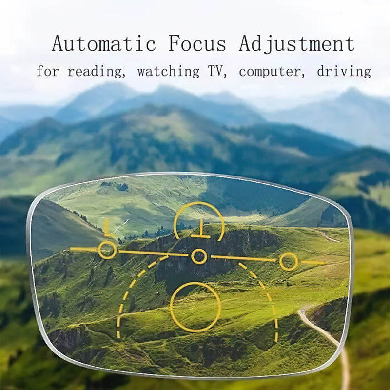 Skorter | 2024 new high hardness anti-blue light sapphire reading glasses dual focus intelligent reading glasses