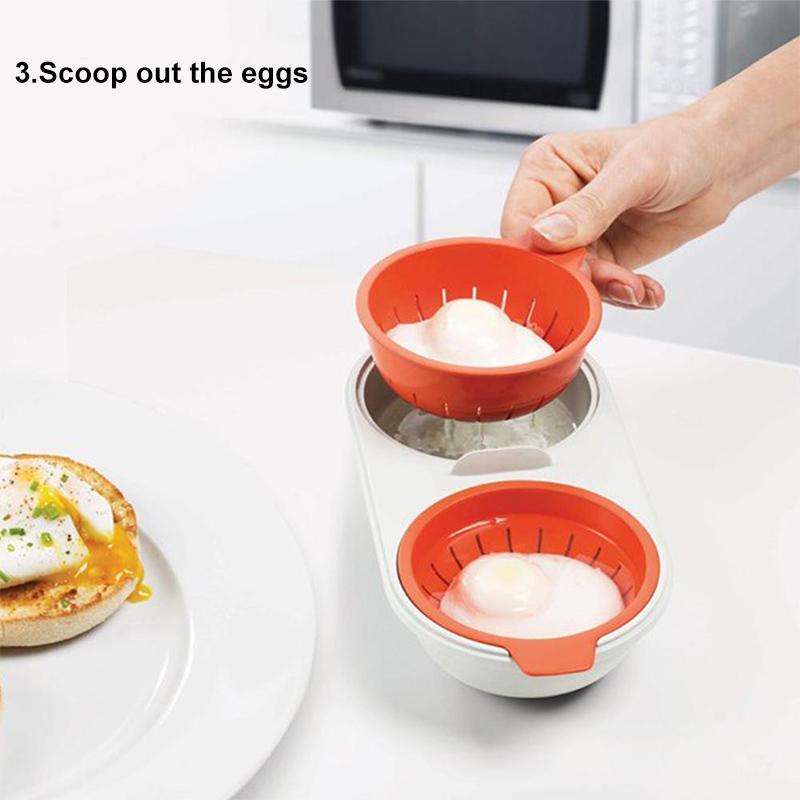 Skorter | Double Microwave Egg Cooker