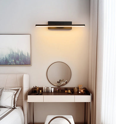 Skorter | Edge Modern Dimmable Wall Lamp Black/White Bedroom Metal Silicone
