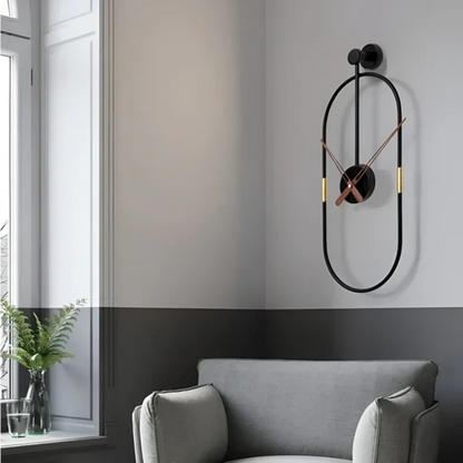 Skorter | Artic | Minimalist Large Wall Clock – Modern Decorative Timepiece