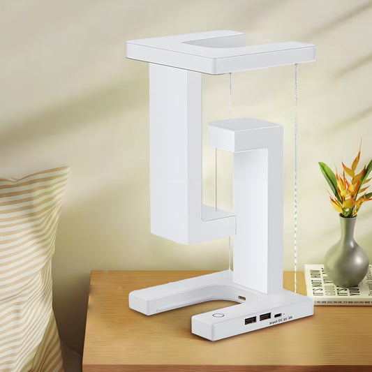 Skorter | Eclipse Aura - Floating Table Lamp with Wireless Charger