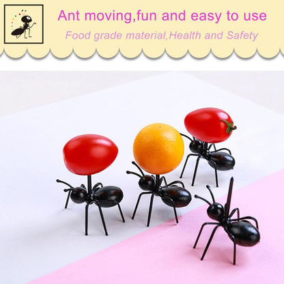 Skorter | Busy Ants Move Fruit Fork