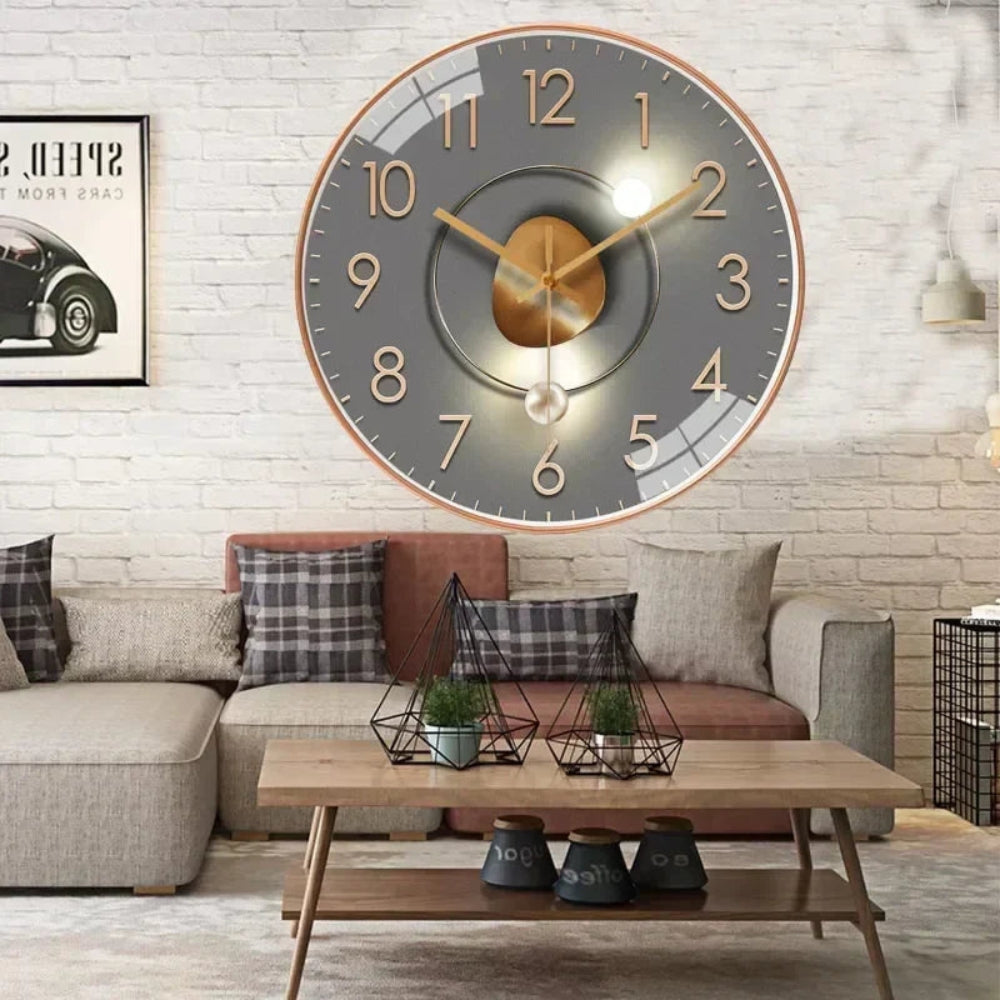 Skorter | StilDigit Wall Clock – Modern Digital Timekeeping for a Calm Environment