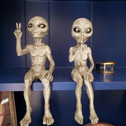 Garden Statue Alien