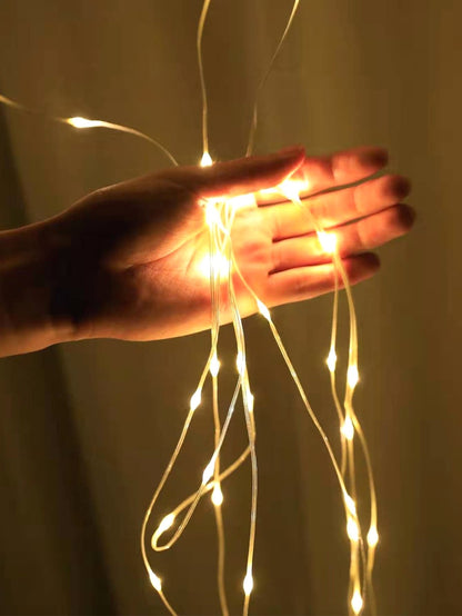 Skorter | 120 LED 2 x 2M Curtain String Lights - New Lighting