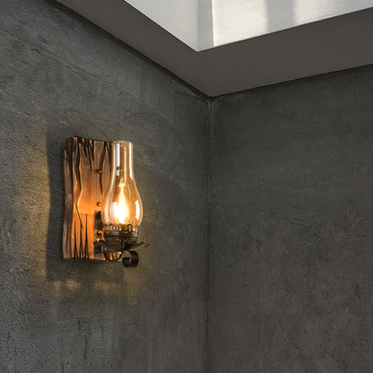 Skorter | Austin Vintage LED Wall Lamp Indoor Living Room/Bedroom Wood