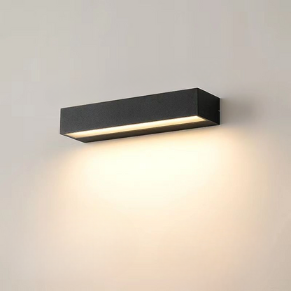 Skorter | Tight Linear LED Wall Lamp White, Bathroom/Bedroom/Living Room Metal & Acrylic