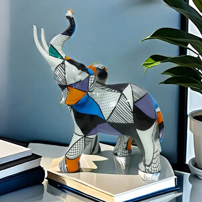 Skorter | Luxury Abstract Elephant Figurine