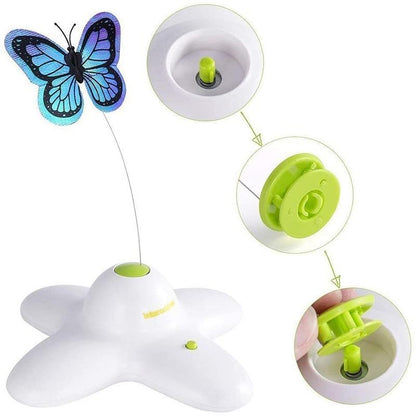 Skorter | Automatic Butterfly Funny Cat Toy