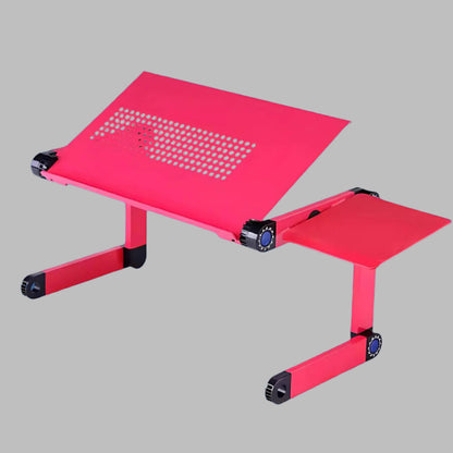 Skorter | Adjustable Laptop Stand for Bed, Couch & Desk - Ergonomic Design with Cooling Function for Comfort and Productivity