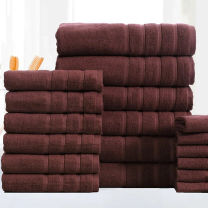 Skorter | 18-Bit: Bibb Home Zero Twist Egyptian Cotton Towel Set