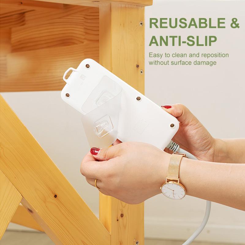 Skorter | Dubbelsidiga självhäftande krokar för väggen (5/10/20 set)
