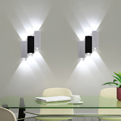 Skorter | BrilliantLight - Rectangular LED Up and Down Wall Lamps Modern Style