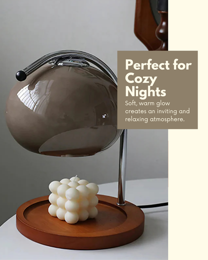 Skorter | LED Flush Mount Ceiling Light - Gold Circular Fixture for Dining Room & Low Ceilings