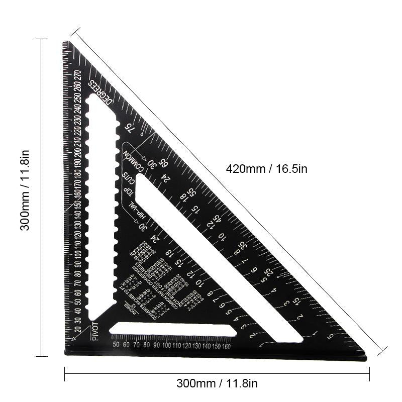 Skorter | 7/12 inch triangle carpenter square