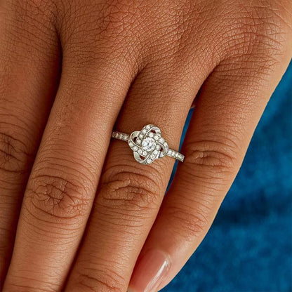 Skorter | Endless Knot Ring and Necklace