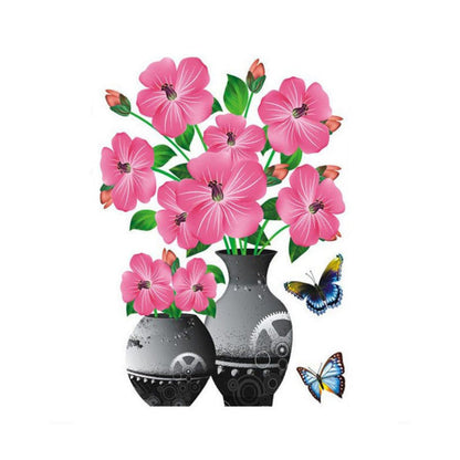 skorter | Diy Plant Vase 3d Stereo Sticker Self-Adhesive