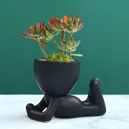 Skorter | Ceramic Figure Pots Ornament
