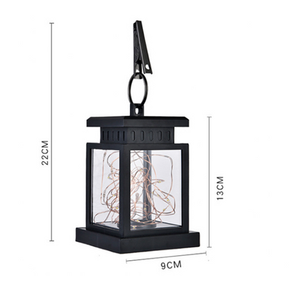 Skorter | Solar LED Lantern with Fairy Lights – Decorative Garden Lamp for Outdoors and Terrace
