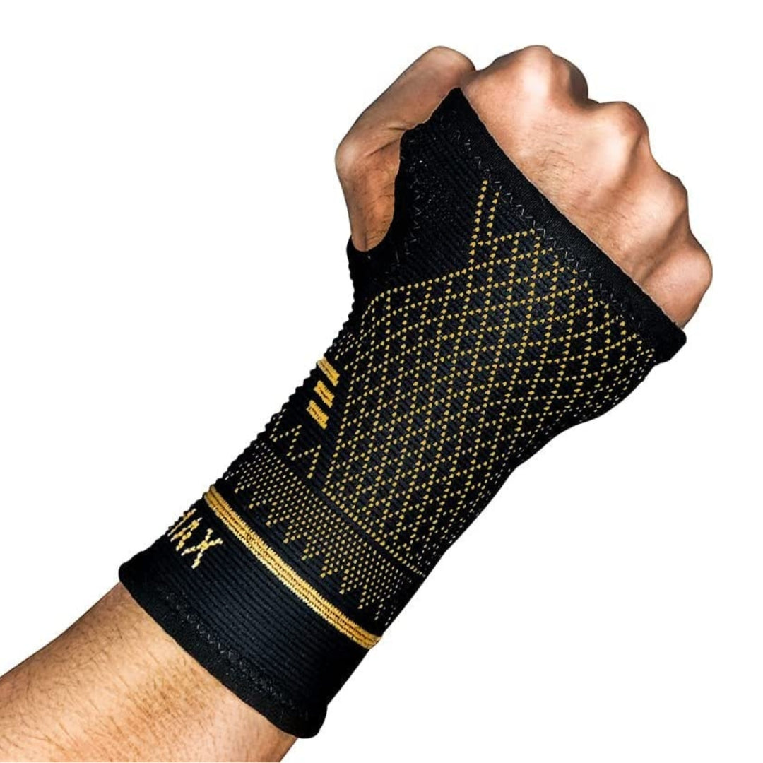 Skorter | FlexSupport Wrist Brace with Heat Pad for Back Pain – Breathable Support for Injuries, Chronic Pain & Post-Surgery Recovery
